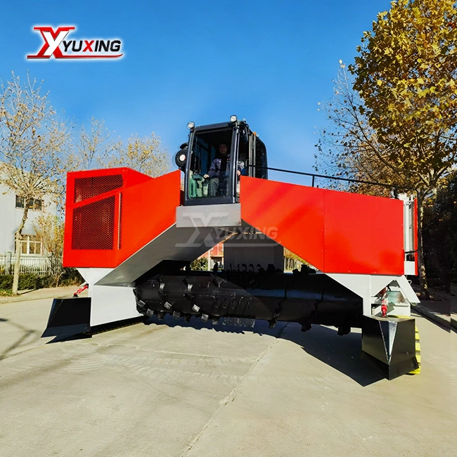 hydraulic compost turner